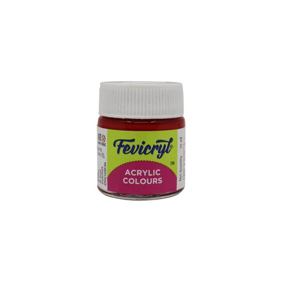 Fevicryl Acrylic Colour - Crimson (15ml)