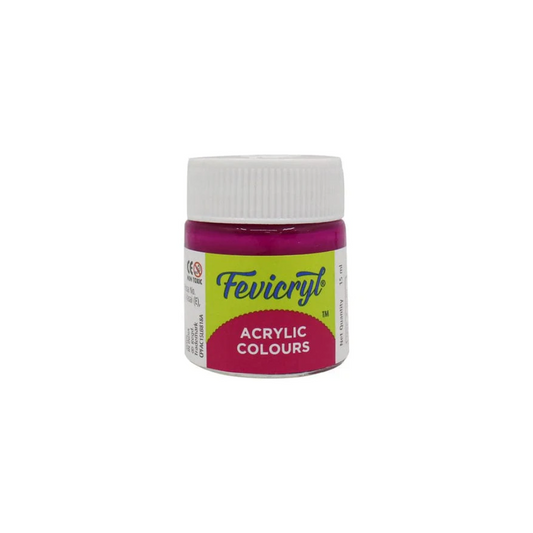 Fevicryl Acrylic Colour - Deep Brilliant Purple (15ml)