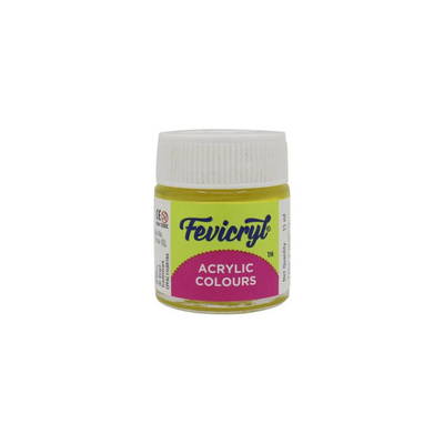 Fevicryl Acrylic Colour - Lemon Yellow (15ml)