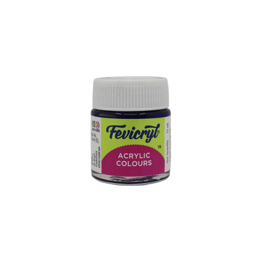 Fevicryl Acrylic Colour - Mauve (15ml)