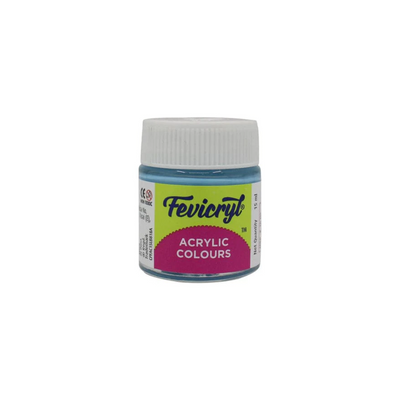 Fevicryl Acrylic Colour - Sky Blue (15ml)