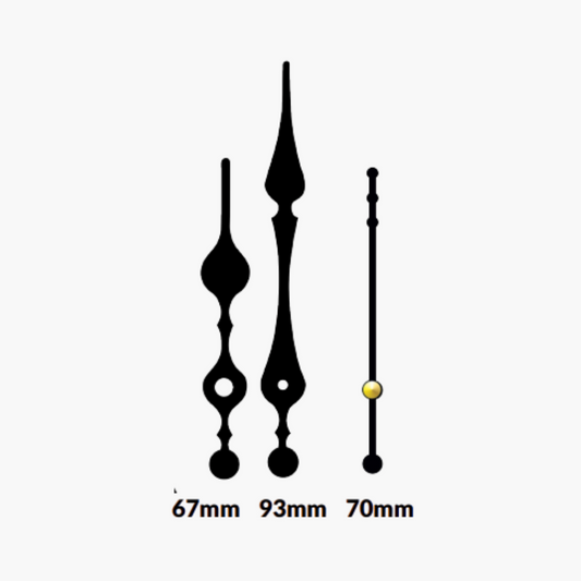 Gold Clock Hands D12