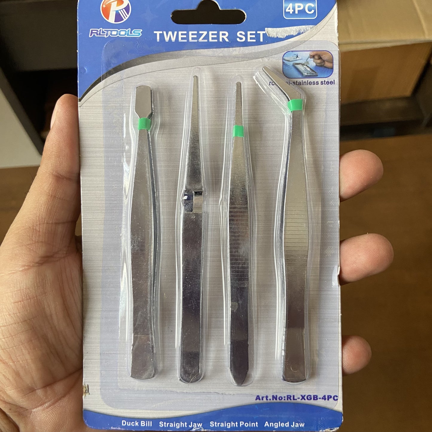 Tweezer Set (4pcs)