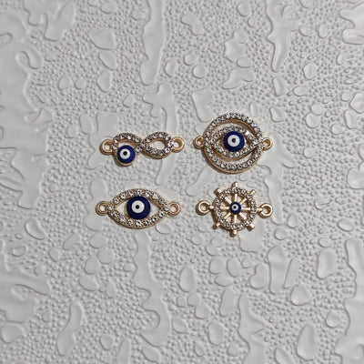 Evil Eye Rakhi Beads (Small)