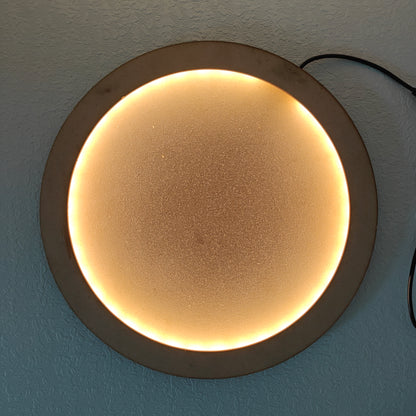 12" Moon Lamp Frame MDF