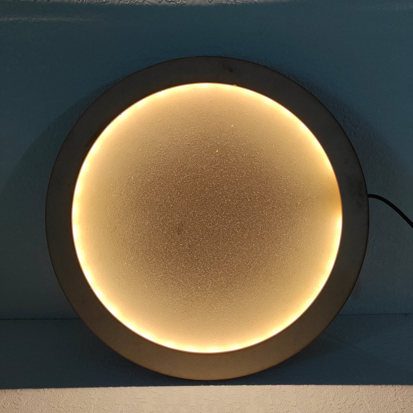 12" Moon Lamp Frame MDF