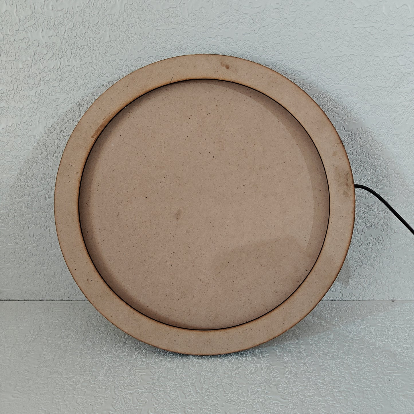 12" Moon Lamp Frame MDF