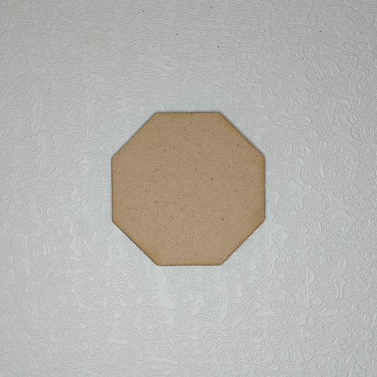 4" Octagon Shape MDF (4mm)