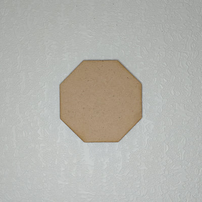 4" Octagon Shape MDF (4mm)
