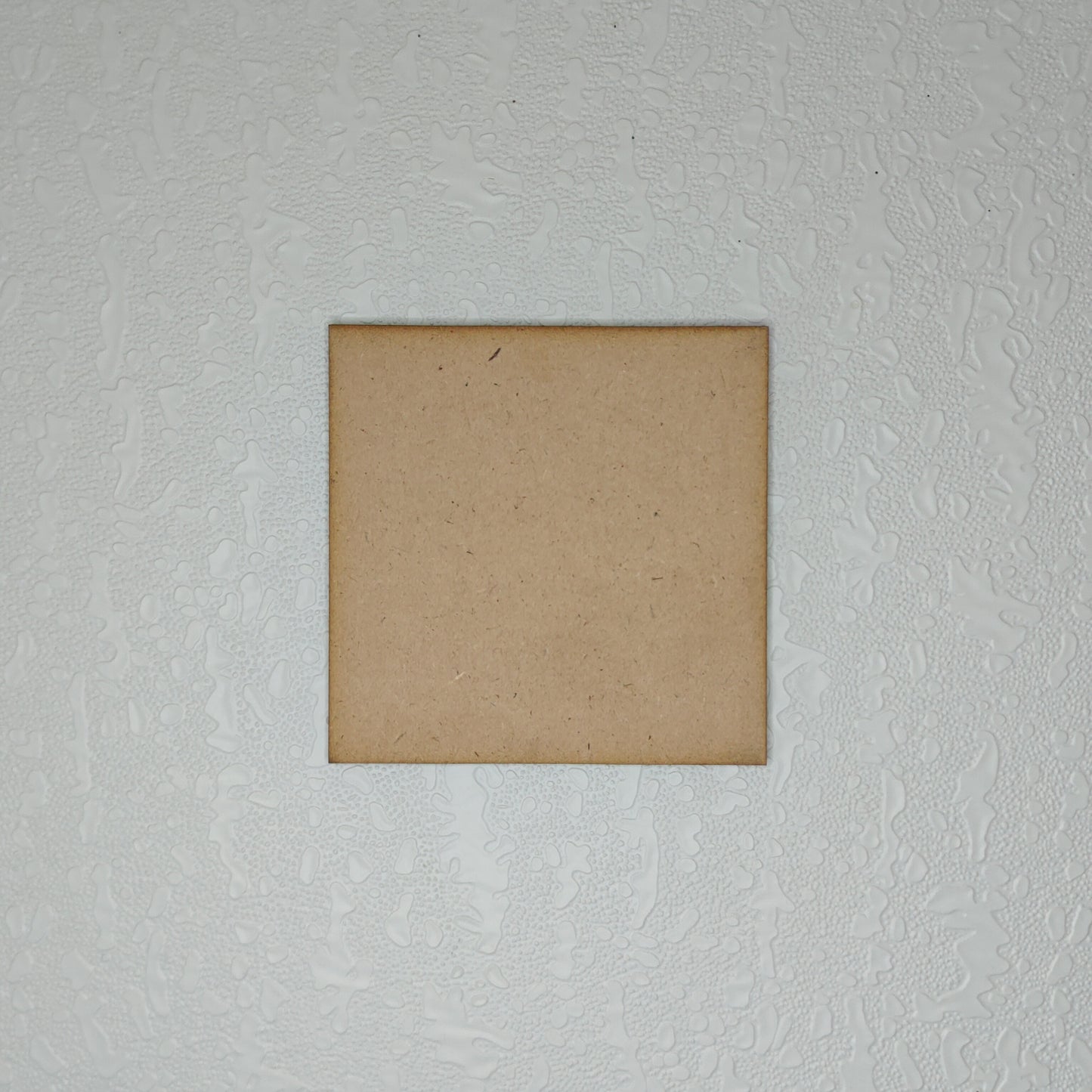 4" Plain Square MDF (4mm)