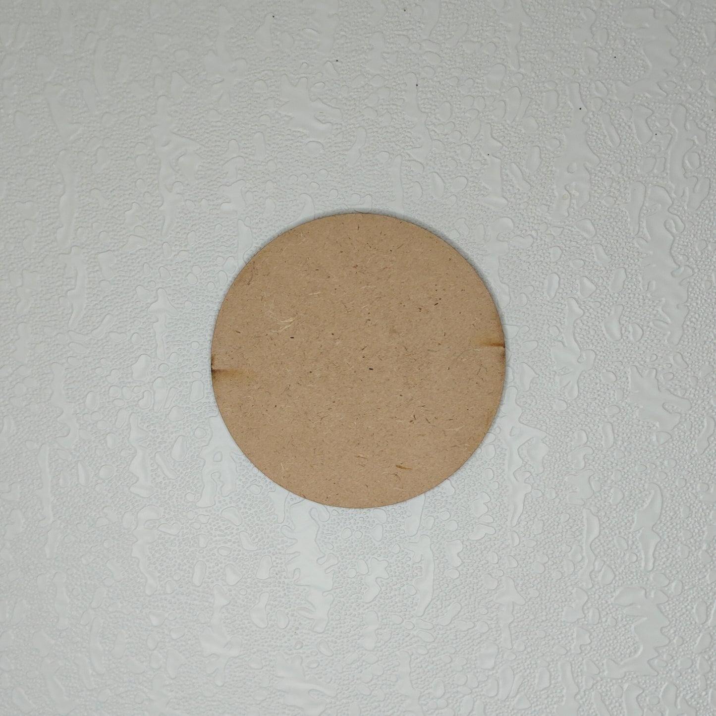 4" Plain Round MDF (4mm)