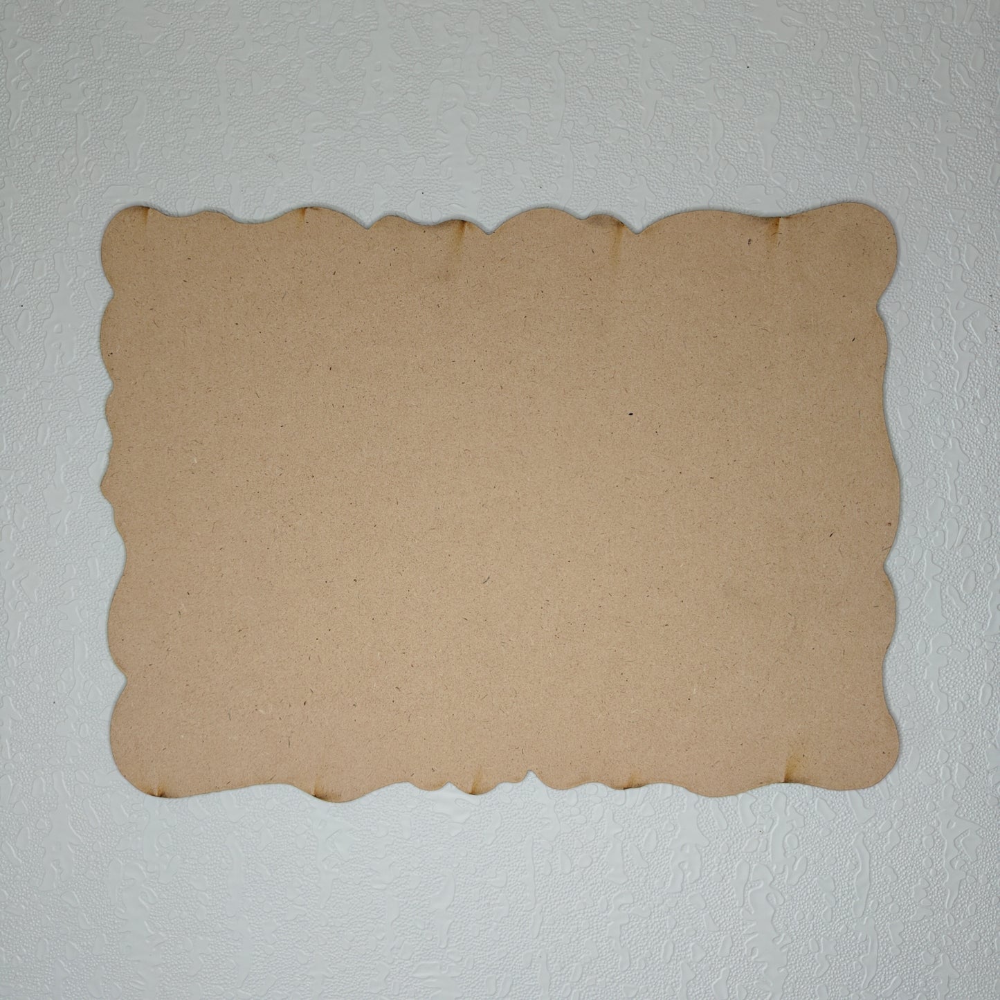 9"x12" Zigzag Rectangle MDF (4mm)