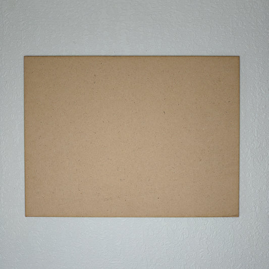 9"x12" Rectangle Plain MDF (4mm)