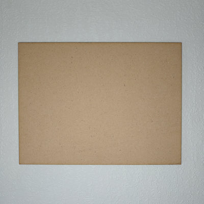 9"x12" Rectangle Plain MDF (4mm)
