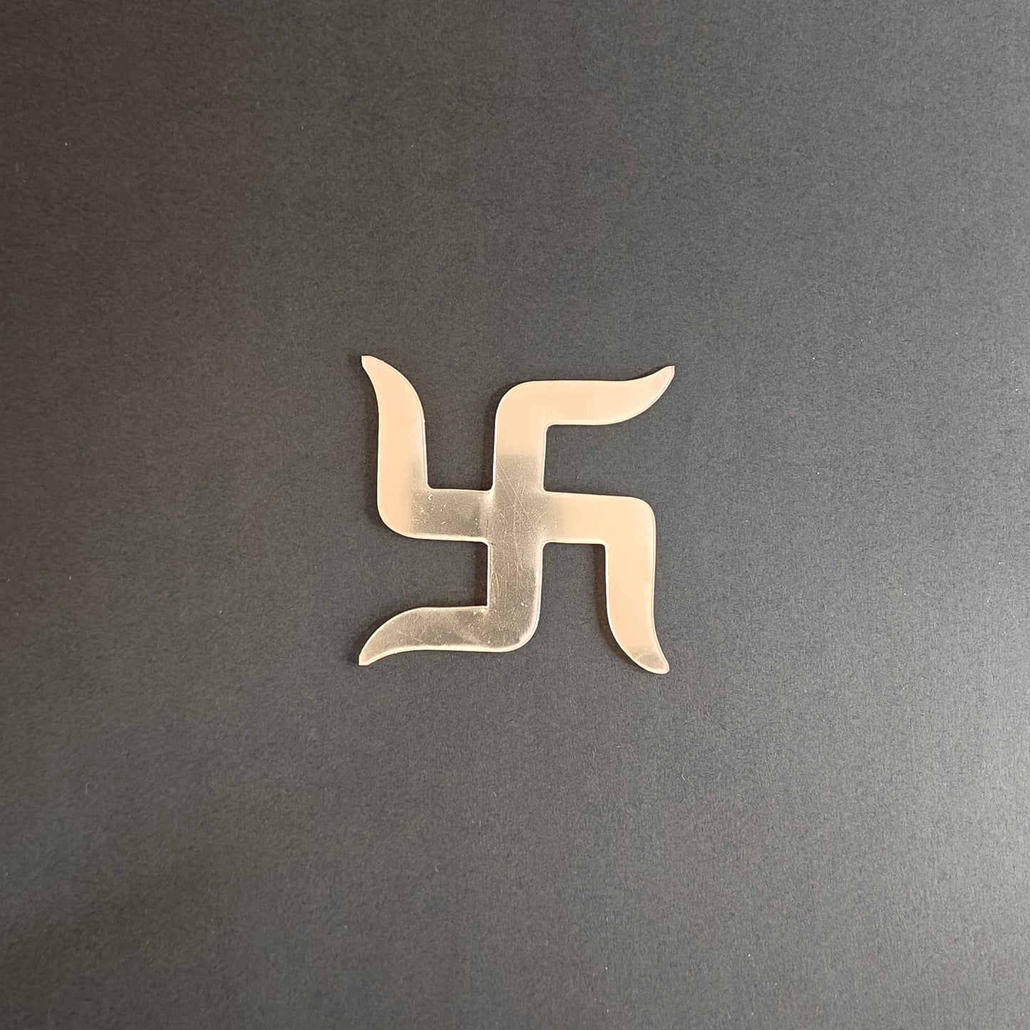 3" Swastika Acrylic (Gold)