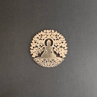 3" Kalpvruksh Acrylic (Gold)