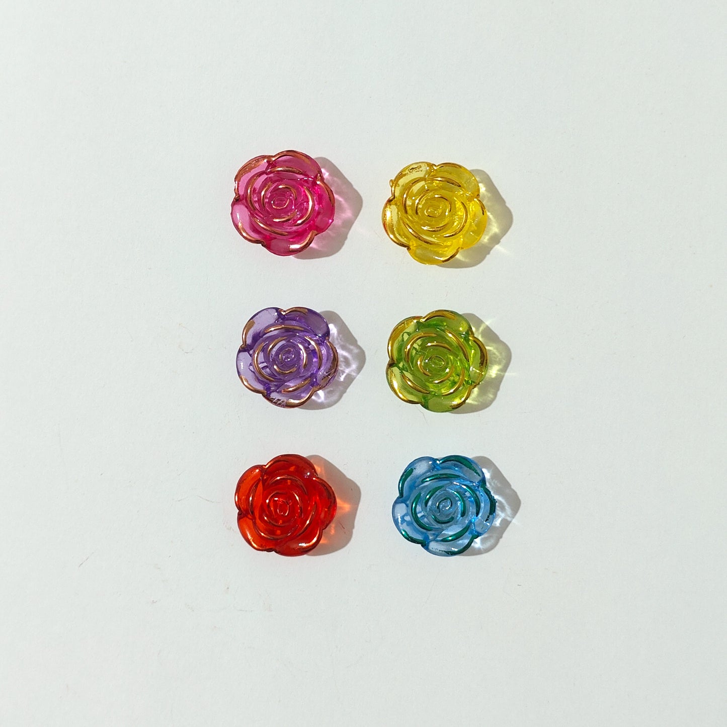 Multi Color Artificial Flower (6pcs)