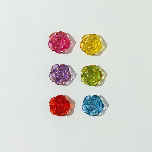 Multi Color Artificial Flower (6pcs)