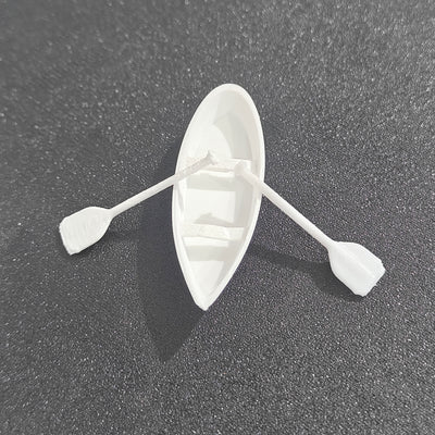 Boat with Paddles Miniature