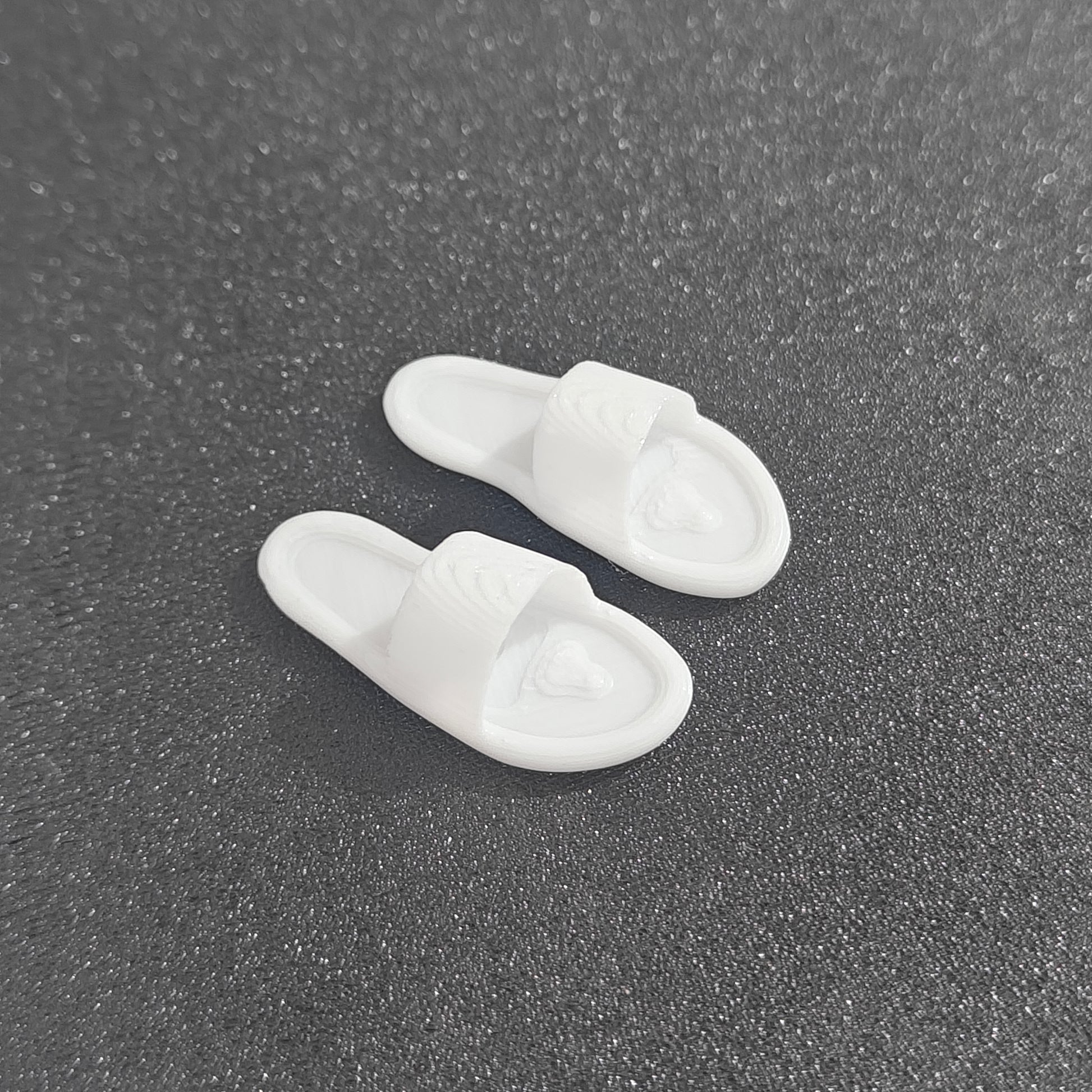 Slippers miniature for resin art, dollhouse and diorama craft projects by Shrebhavi