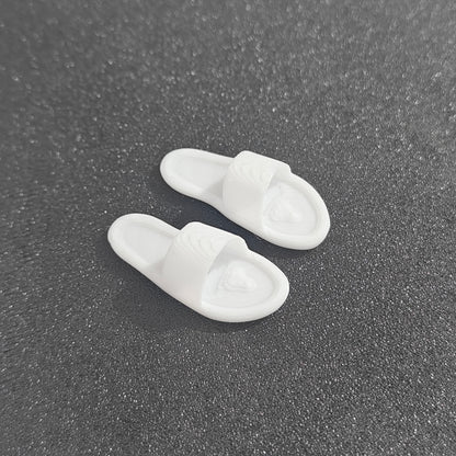 Slippers miniature for resin art, dollhouse and diorama craft projects by Shrebhavi
