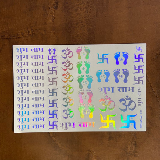 A5 Holographic Stickers (035)