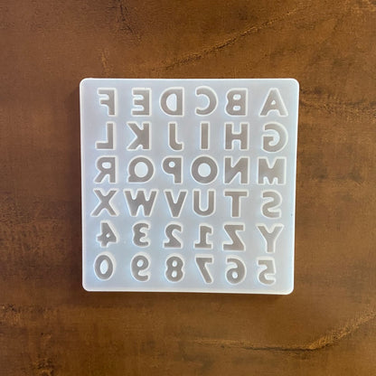 Alphabet Mould (Small Size)