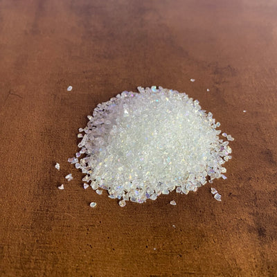 Small White Glass Granules (10gm)