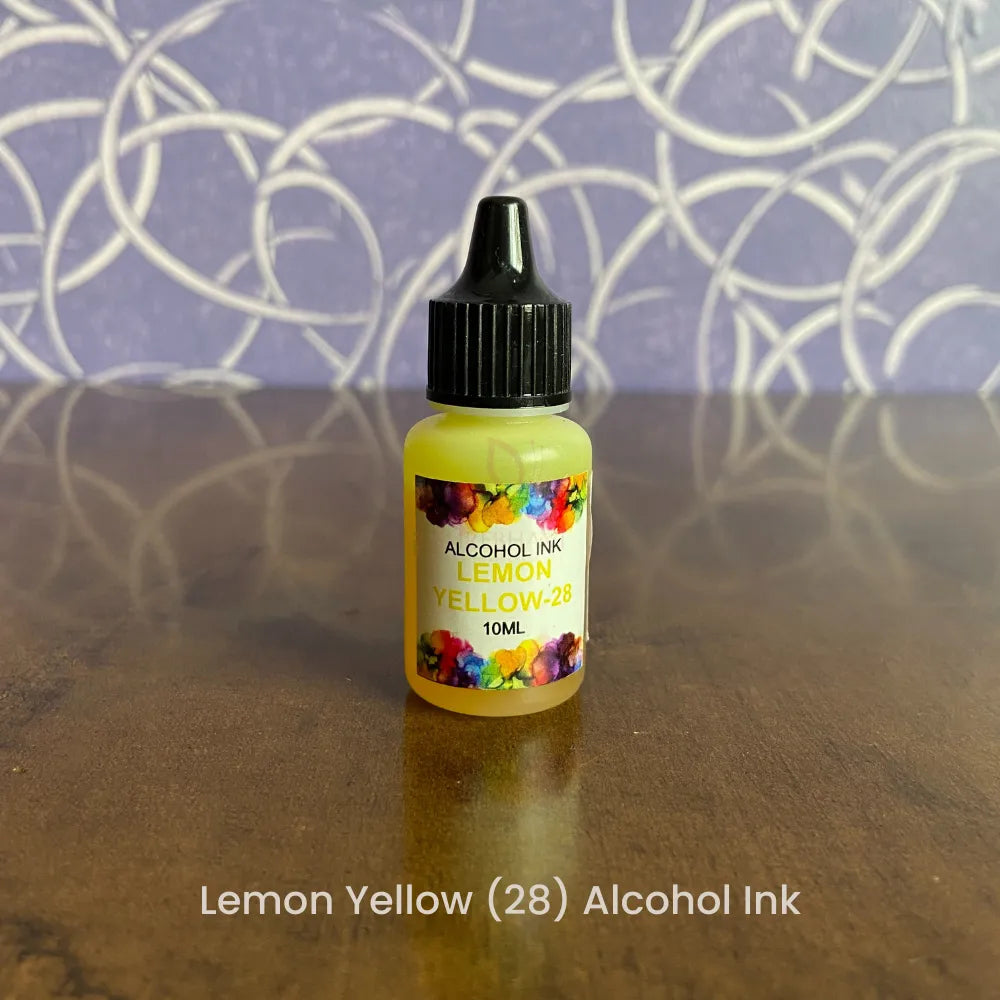 Lemon Yellow (28) Alcohol Ink 10ml