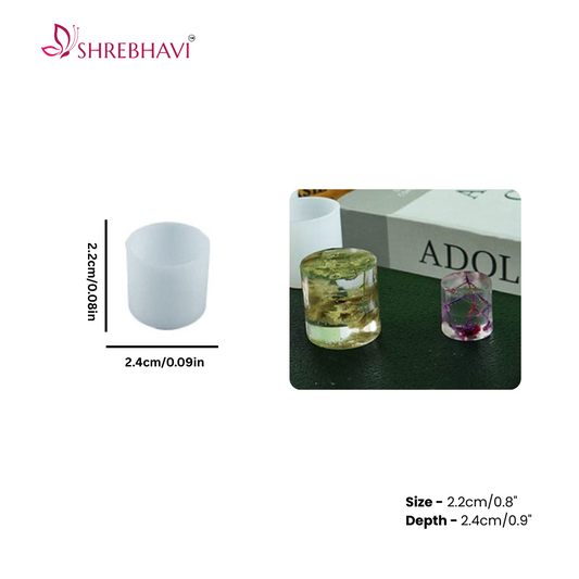 Mini Cylinder Candle Mould