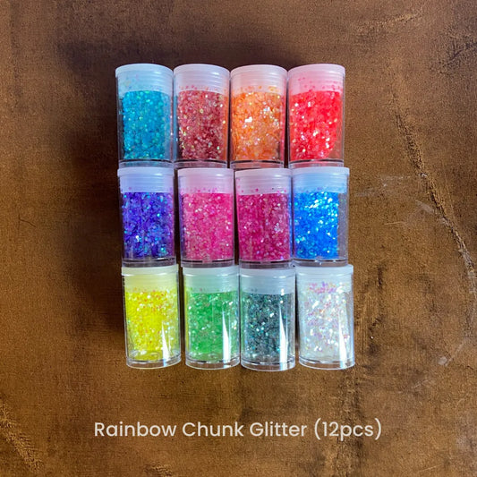 Rainbow Chunk Glitter (12pcs)