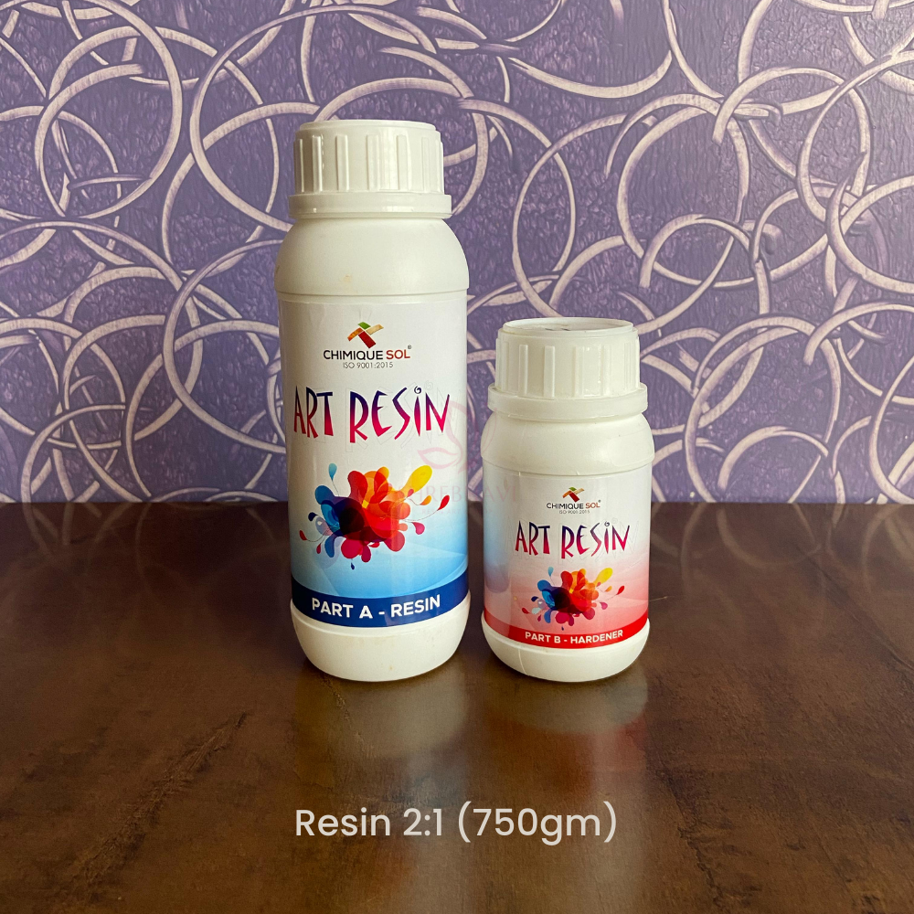 Resin 2:1 (750gm) – Shrebhavi - Resin Art & Material Shop