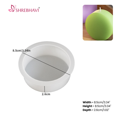 Round Candle Mold - S