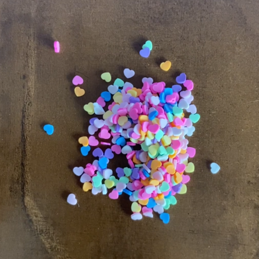 Heart Polymer Chips (10gm)