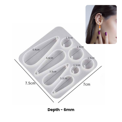 Small Drop Earring Mold