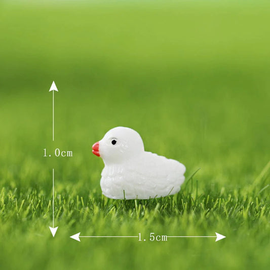 Small White Duck Miniature