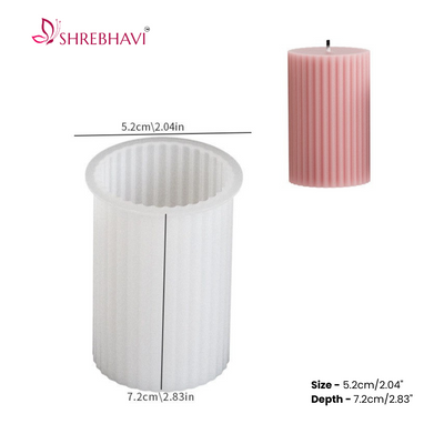 Striped Candle Mold