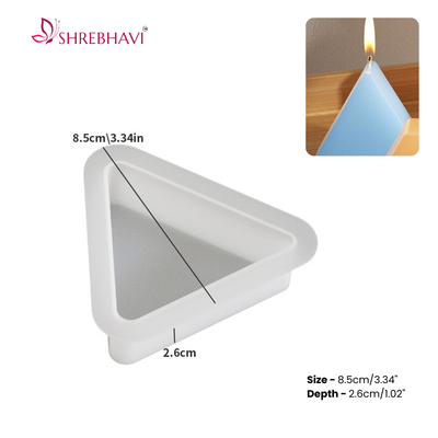 Triangle Candle Mold - S