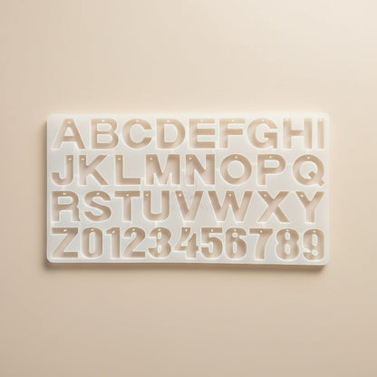 Front Pouring Alphabet Keychain Mould — Shrebhavi