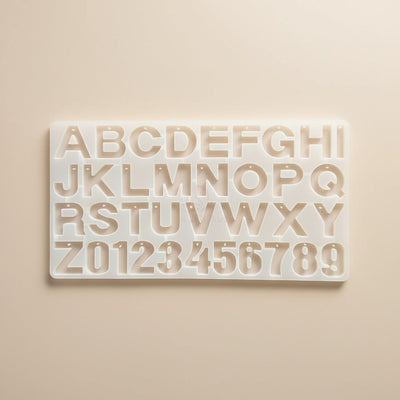 Front Pouring Alphabet Keychain Mould — Shrebhavi