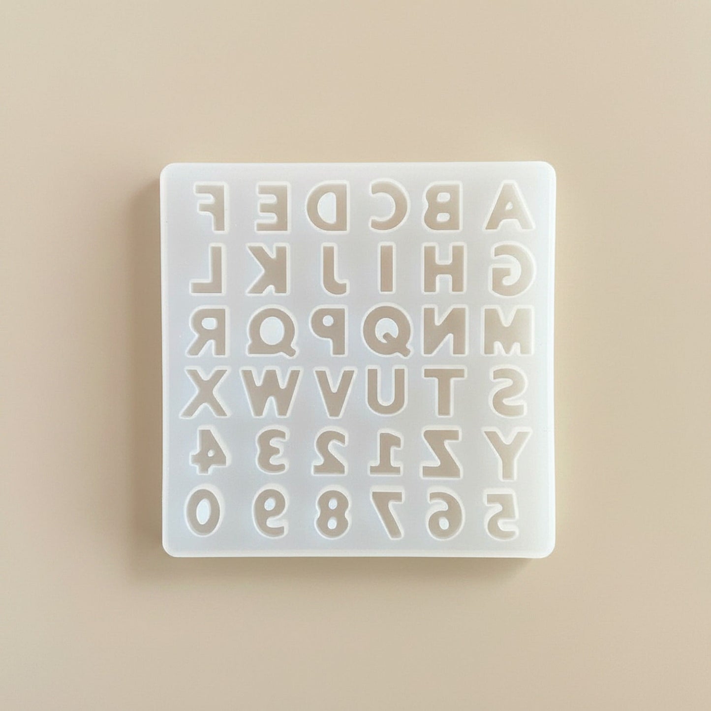 Alphabet Mould (Small Size) — Shrebhavi