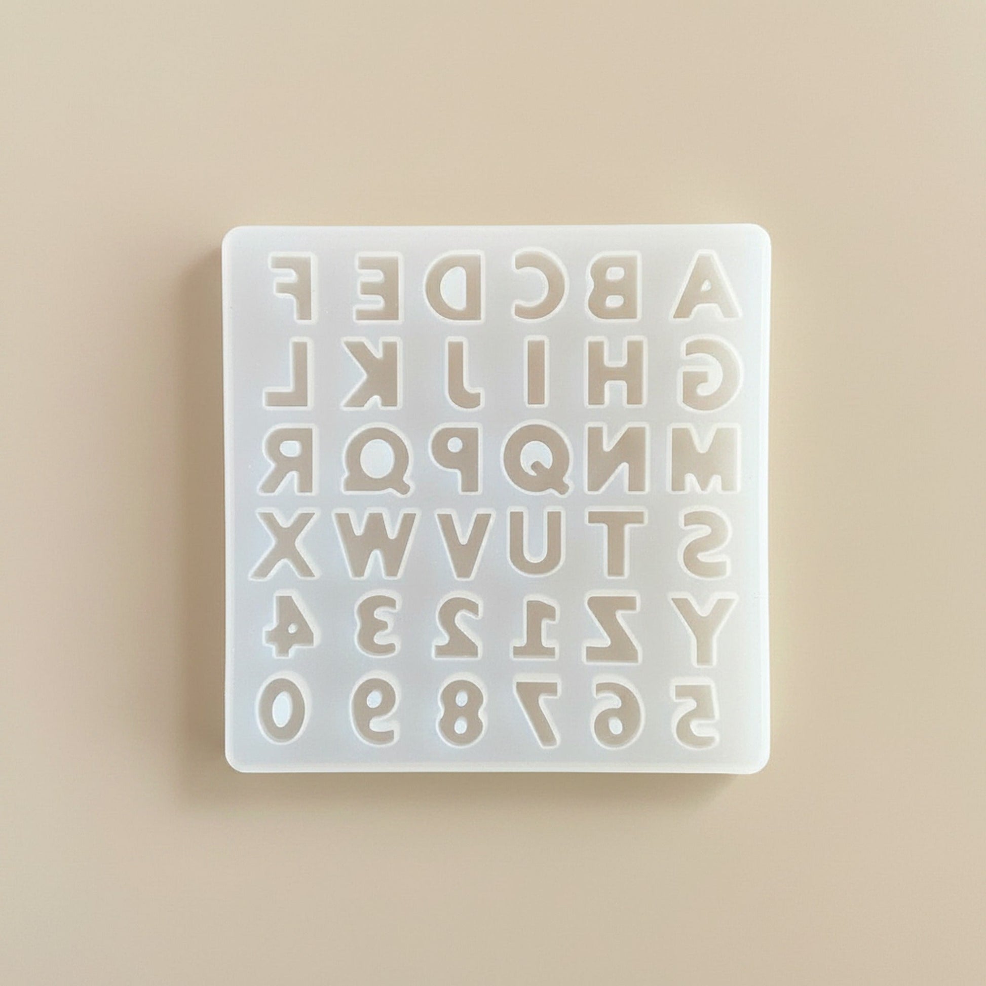 Alphabet Mould (Small Size) — Shrebhavi