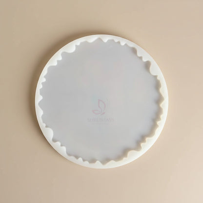 8.5" Zigzag/Agate Round Mould — Shrebhavi