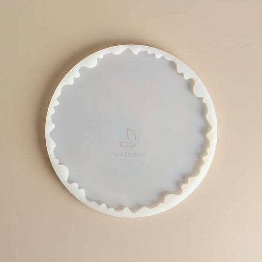 8.5" Zigzag/Agate Round Mould — Shrebhavi