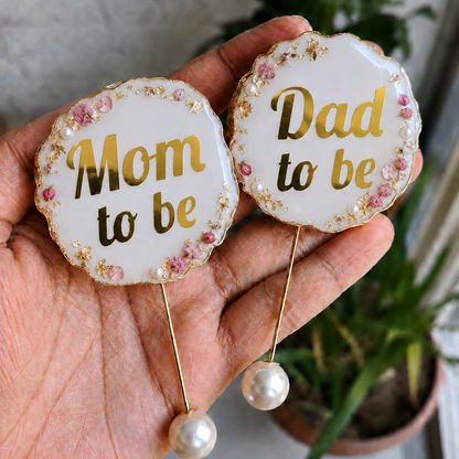 Baby Shower Hand Sign Vinyl Sticker