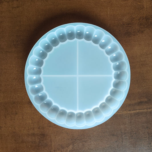 5.5" Bubble Edge Coaster Mould