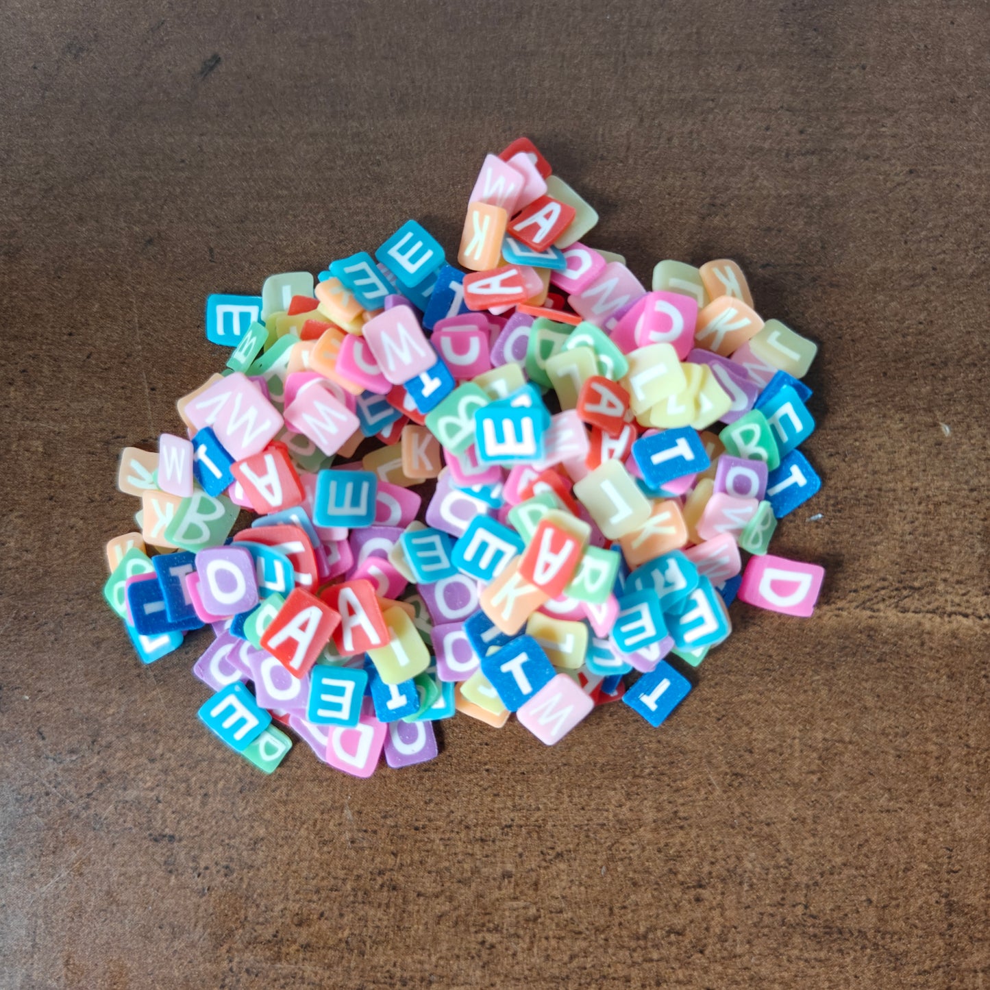 Alphabet Polymer Chips (10gm)