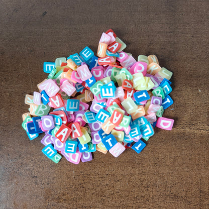 Alphabet Polymer Chips (10gm)