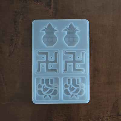6 Cavity Ganeshji & Swastik Mould