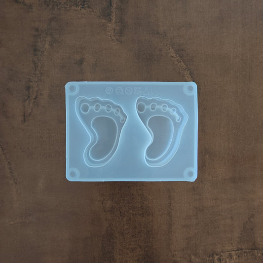 2 Cavity Baby Foot Mould